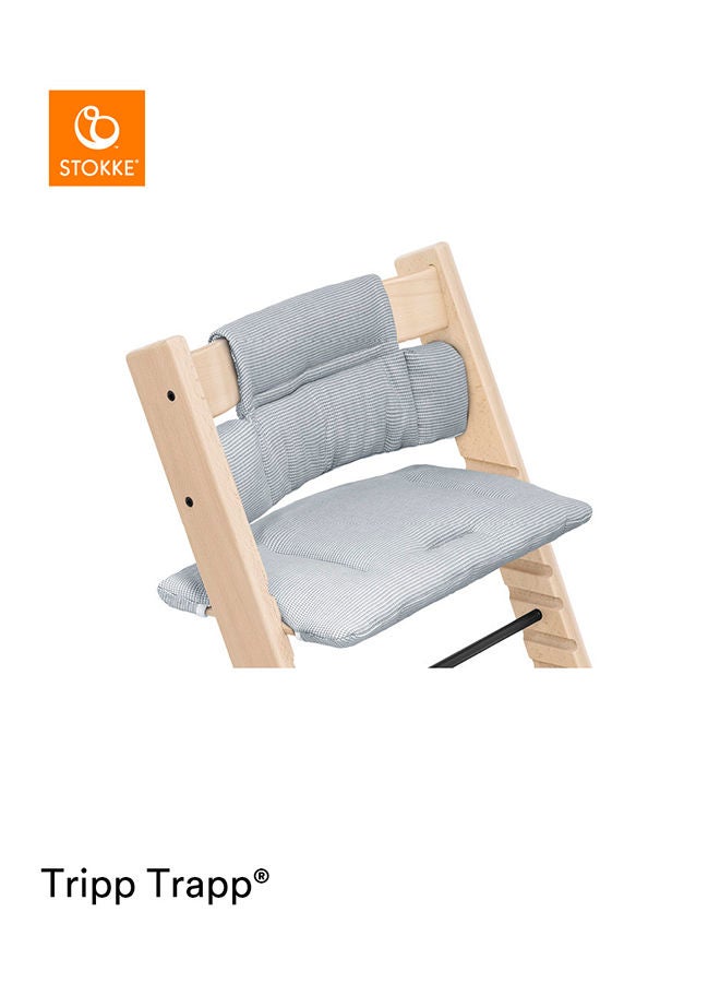 Tripp Trapp Classic Cushion Pair With Tripp Trapp Chair And Baby High Chair For Support And Comfort Machine Washable Fits All Tripp Trapp Chairs Icon Grey