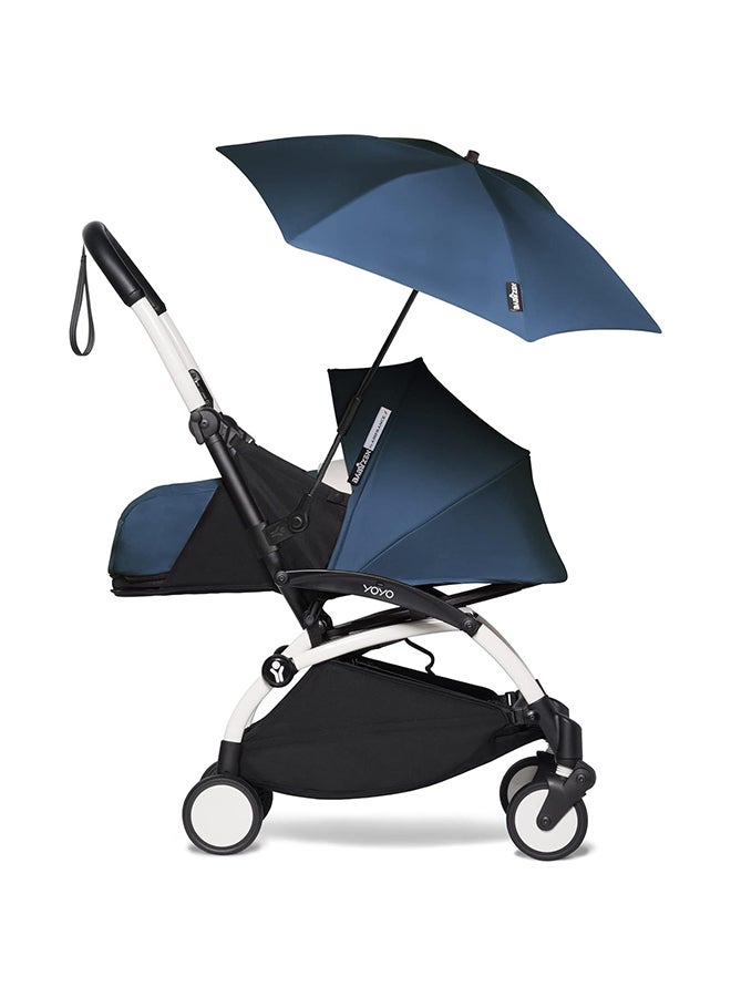 Yoyo Stroller Sunshade Upf 50+ Protection Baby Stroller Parasol Compatible With The 0+ Newborn Pack, Bassinet, Car Seat And 6+ Colour Packnavy Blue