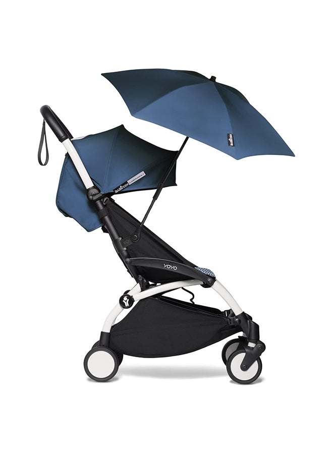 Yoyo Stroller Sunshade Upf 50+ Protection Baby Stroller Parasol Compatible With The 0+ Newborn Pack, Bassinet, Car Seat And 6+ Colour Packnavy Blue