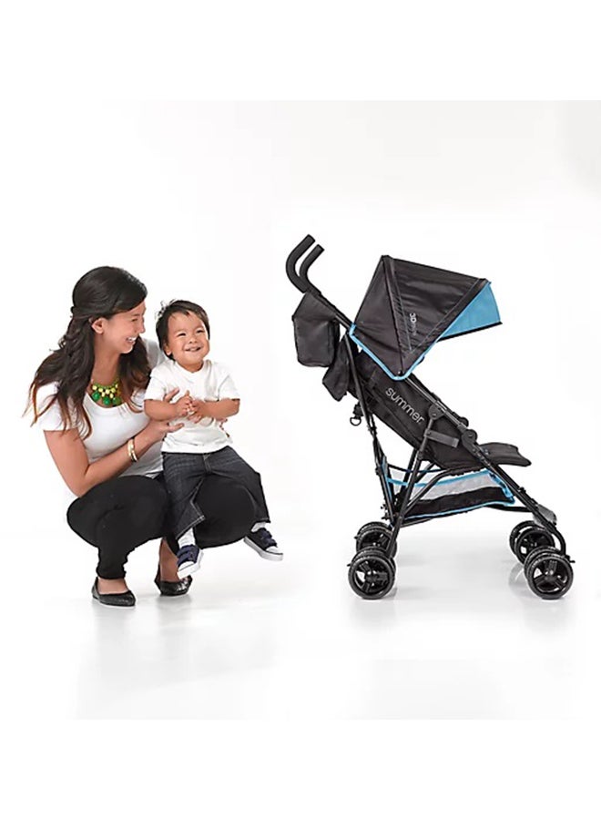 3D Mini Single Convenience Stroller - Black/Blue