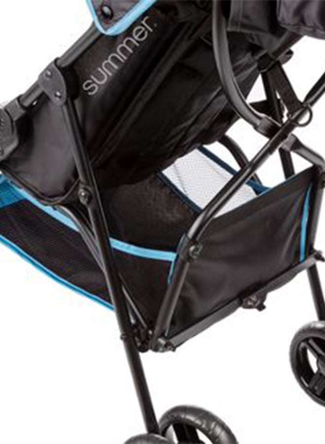 3D Mini Single Convenience Stroller - Black/Blue