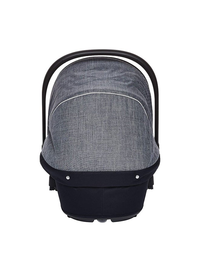 Portable Coccola Baby Infant Carrycot Travel Full Body Support, Beside Sleeper, Bassinet, Brethable Cotton, Pressure Protection, For Outdoor, Picnic and Travel - Blue