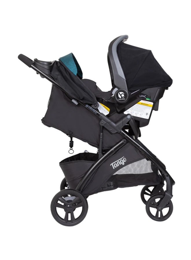 Tango Compact Folable Stroller With Storage Basket, Veridian, ST04C70B blue/black