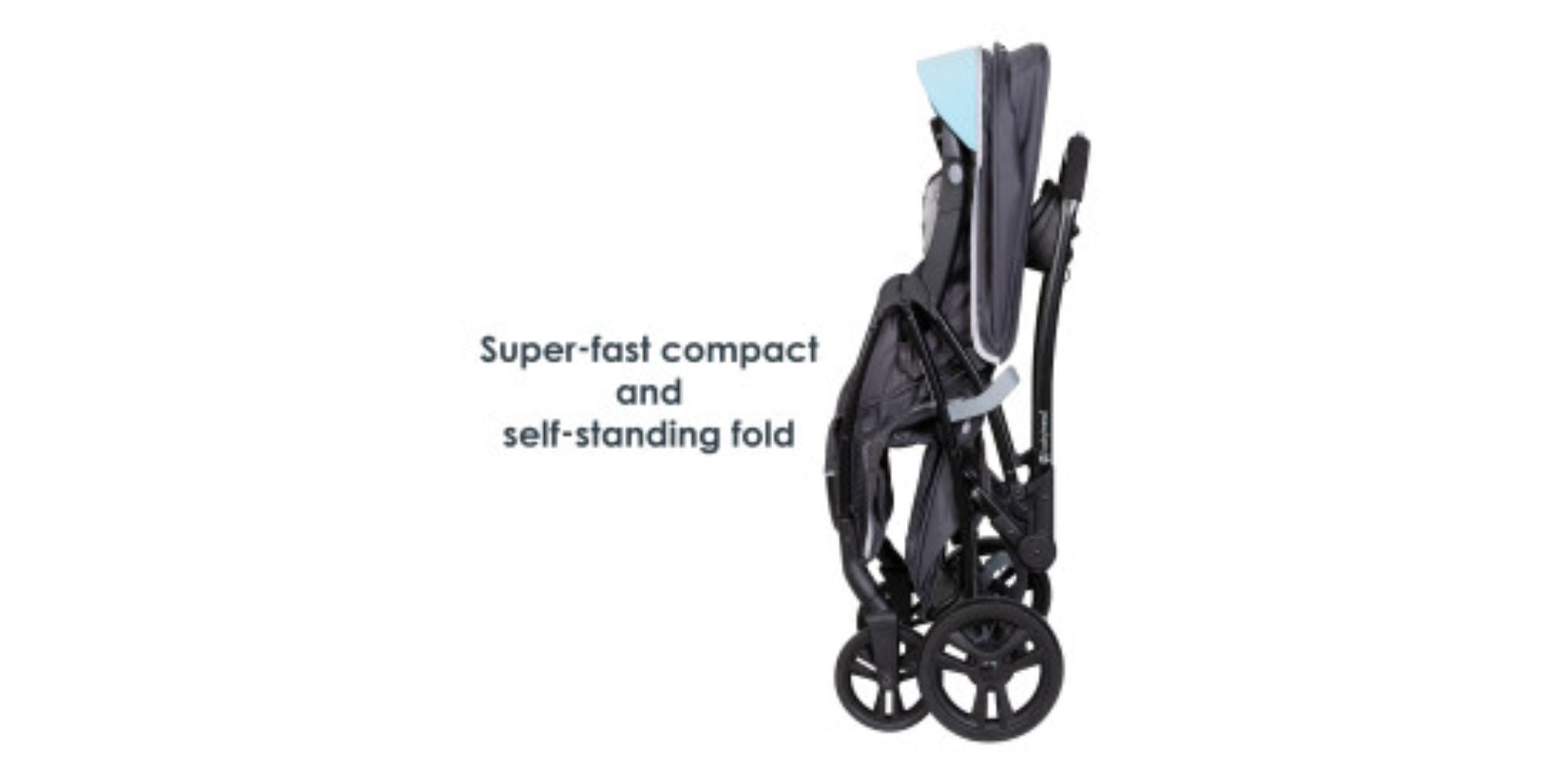 Sit N' Stand Foldable And Lightweight Stroller - Blue Mist/Grey, SS27D27A