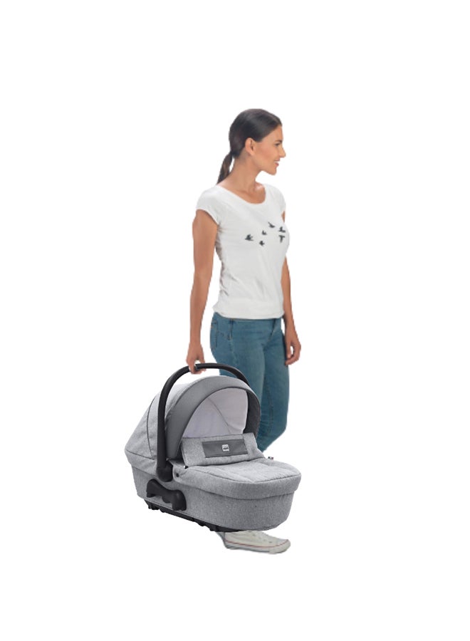 Telaio Dinamico Up Nero + Mod. Smart Bundle Travel System Beige