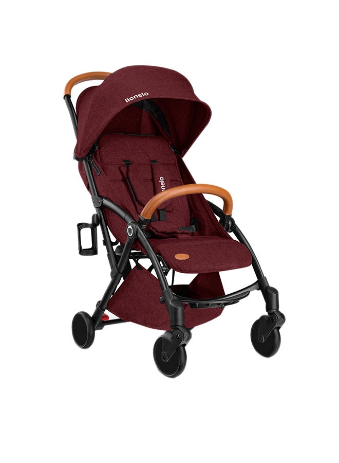 Julie Baby Stroller  - Burgundy