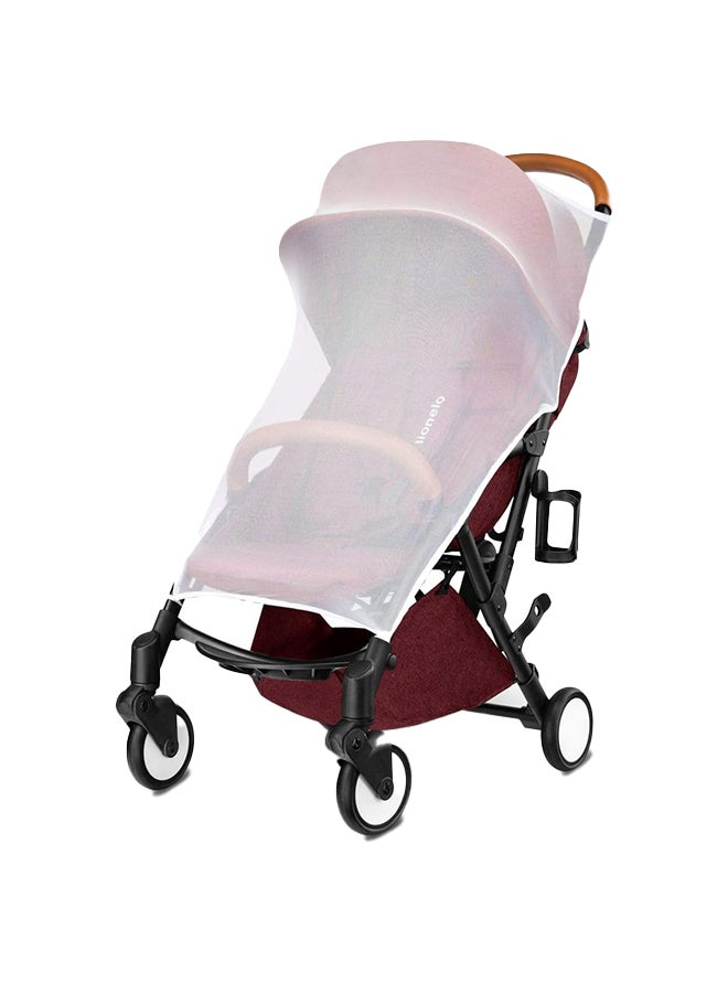 Julie Baby Stroller  - Black Burgundy