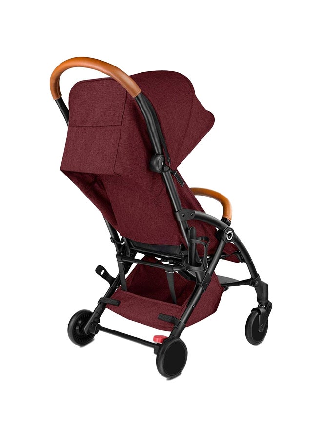 Julie Baby Stroller  - Black Burgundy