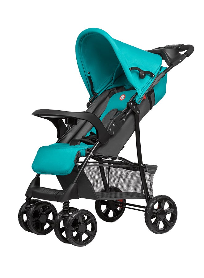 Emma Plus Baby Single Stroller - Turquoise