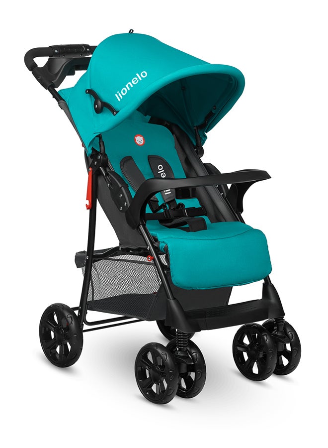 Emma Plus Baby Single Stroller - Turquoise