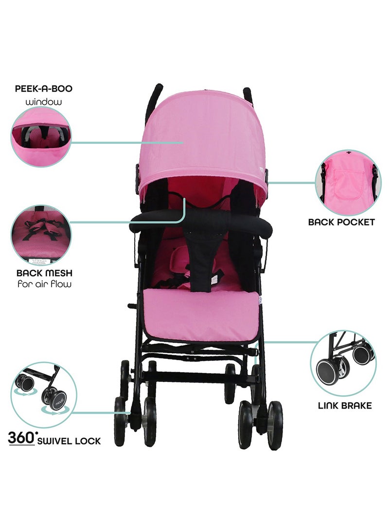 Strek - Stroller – Pink And Black