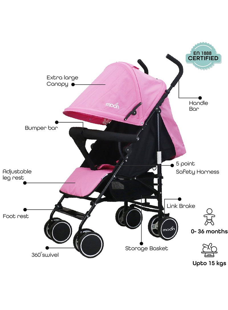 Strek - Stroller – Pink And Black