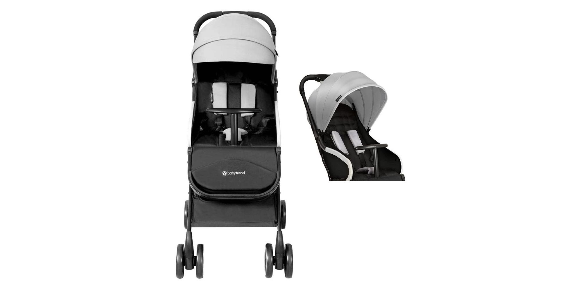 Single Stroller - Black/Grey