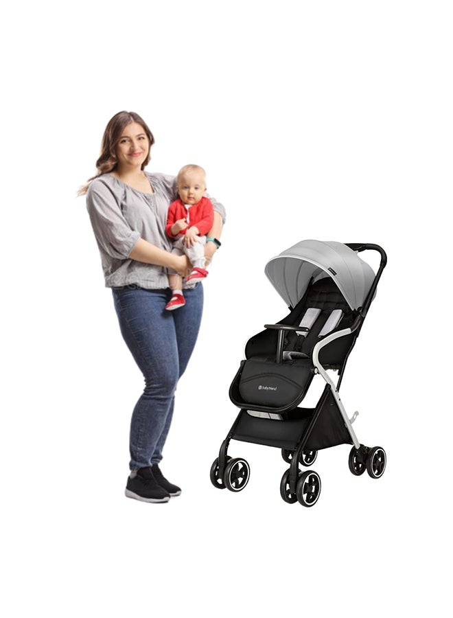Single Stroller - Black/Grey