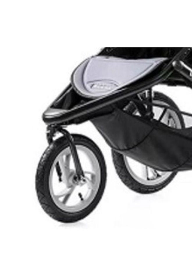 Foldable Single Stroller - Black/Grey