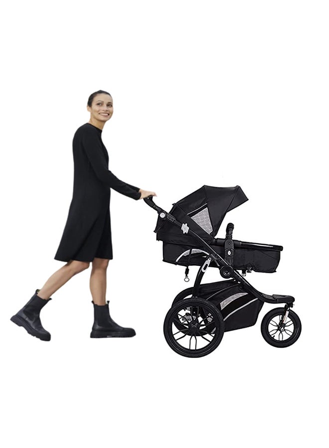 Bolt Performance Snap Tech Jogger Stroller System - Black