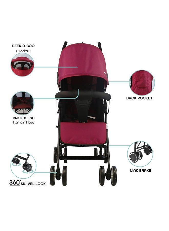 Strek - Stroller - Dark Red