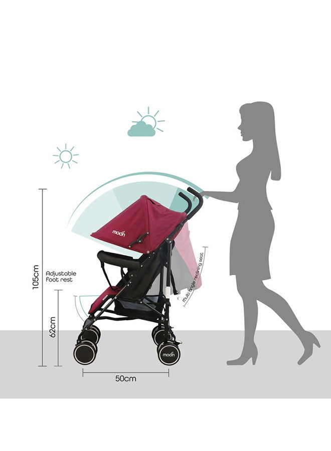 Strek - Stroller - Dark Red