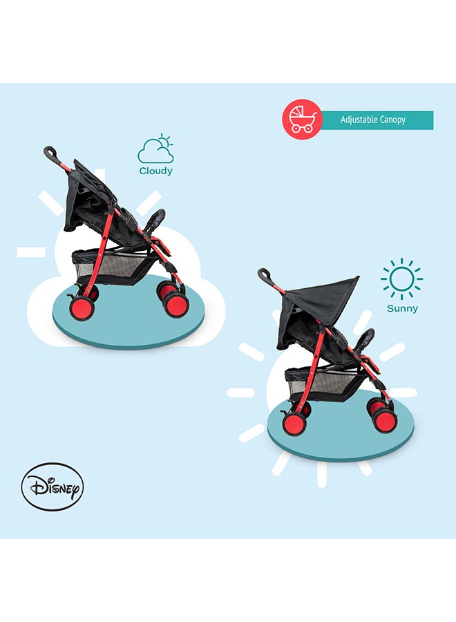 Mickey Mouse Lightweight Picnic Stroller With Storage Cabin