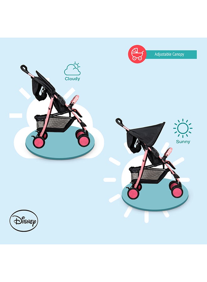 Minnie Mouse Lightweight Picnic Stroller With Storage Cabin