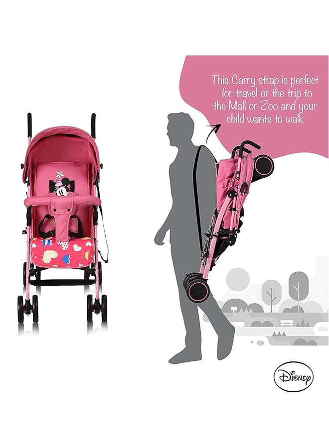 Minnie Mouse Lightweight Adventure Stroller With Storage Cabin