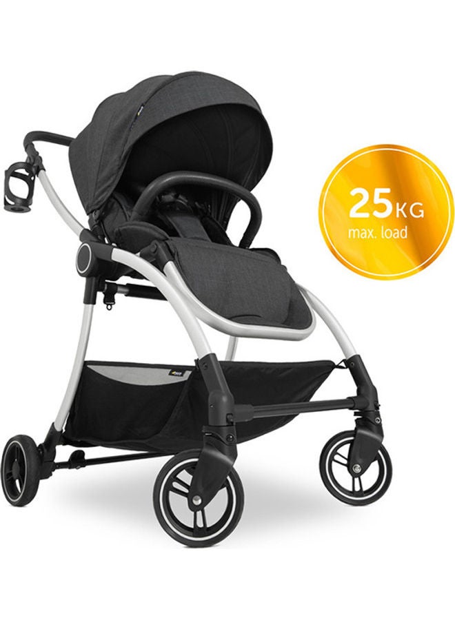 Standard Baby Single Stroller Colibri - Black