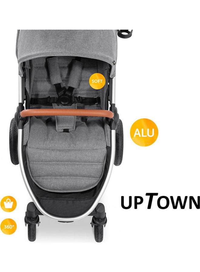 Standard Baby Single Stroller Uptown - Grey