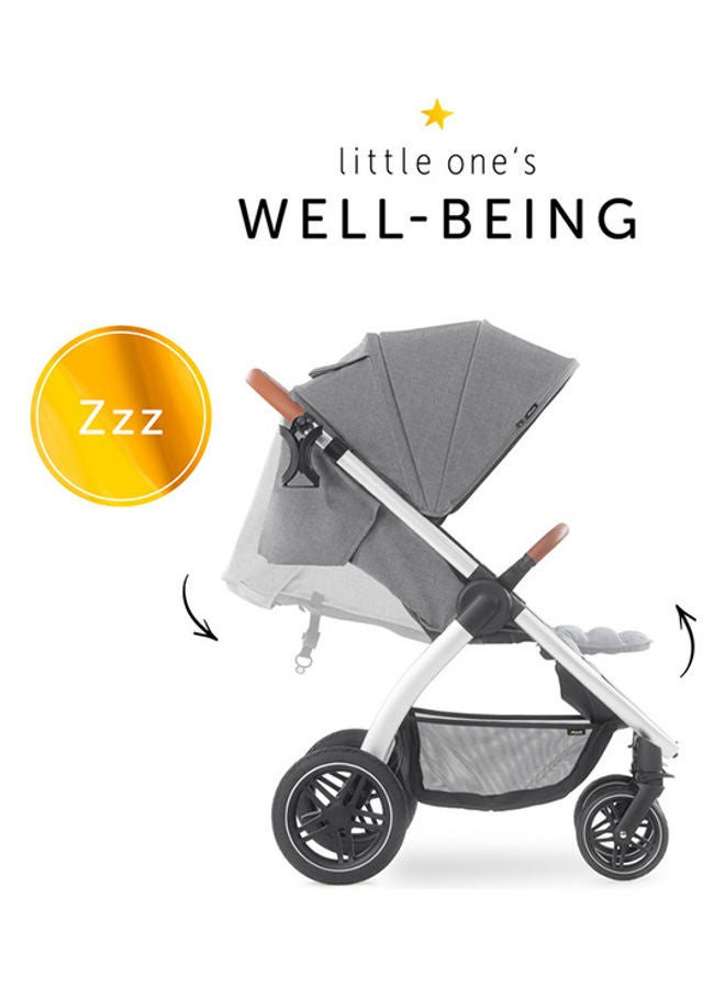 Standard Baby Single Stroller Uptown - Grey