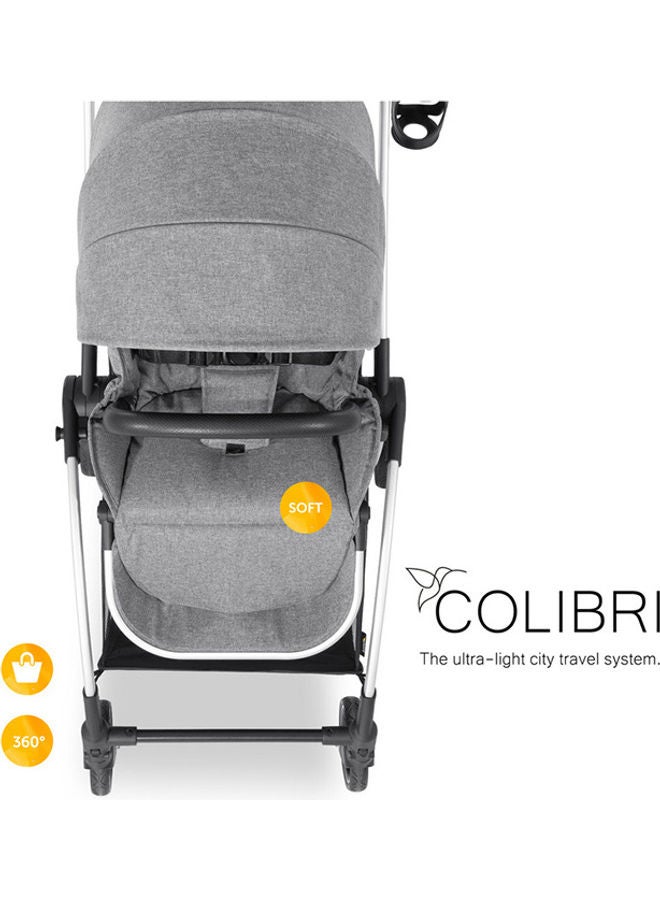 Standard Baby Single Stroller Colibri - Grey