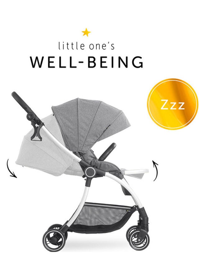 Standard Baby Single Stroller Colibri - Grey