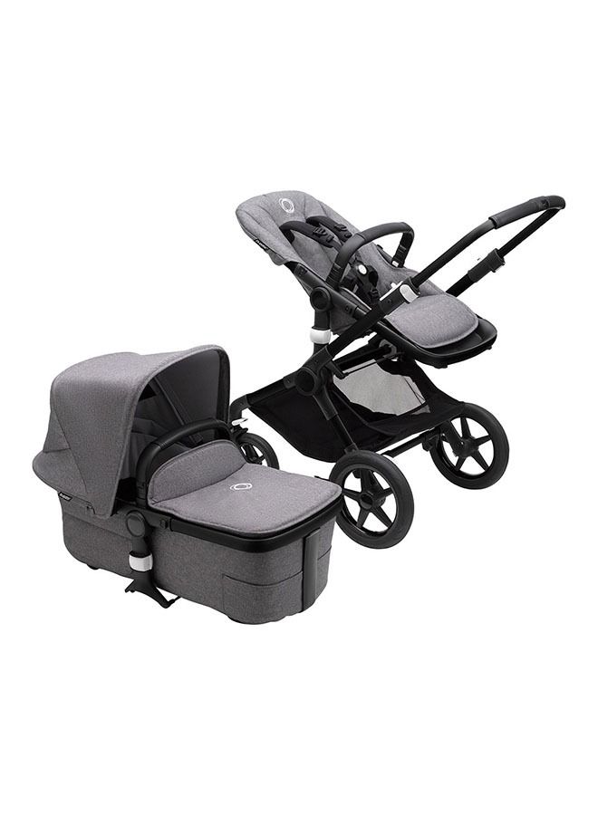 Baby Fox 3 Complete Me Stroller, Grey Melange