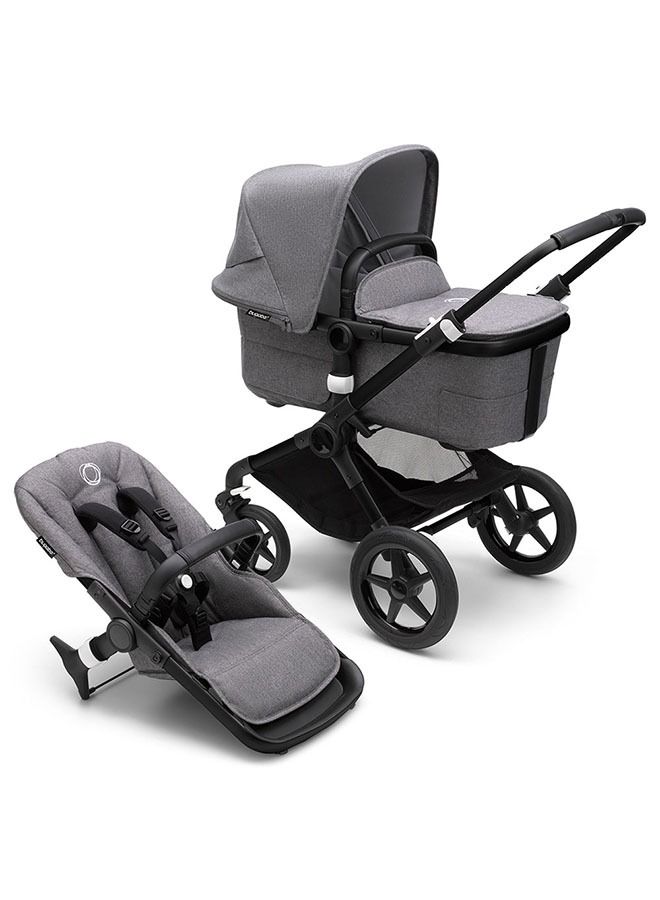 Baby Fox 3 Complete Me Stroller, Grey Melange