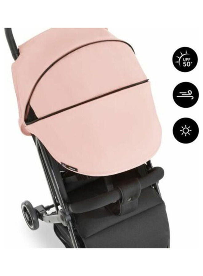 Sun Canopy For Pushchair Swift X, Upf 50 +, 3 Zones With Ventilation Outlets, Individual Summer Look, Easy To Install, Rose