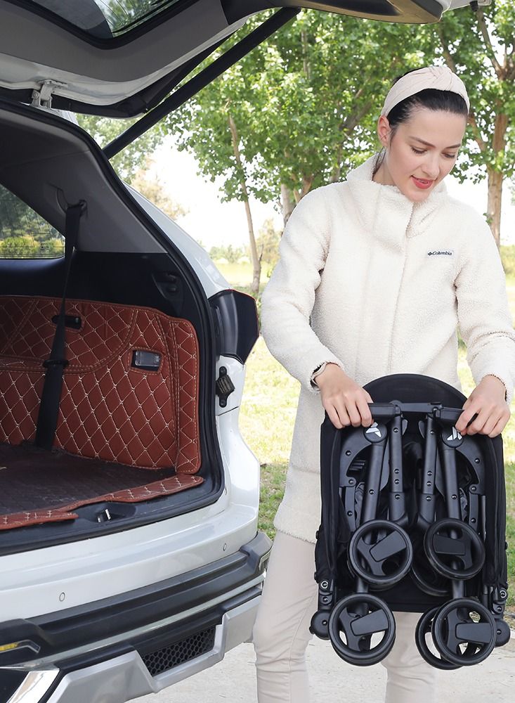 Air - 1 Travel Stroller With Carry Backpack - Grey