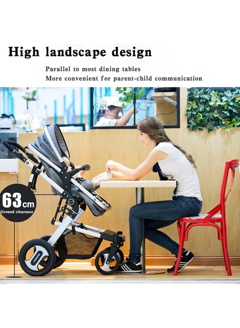 High view stroller