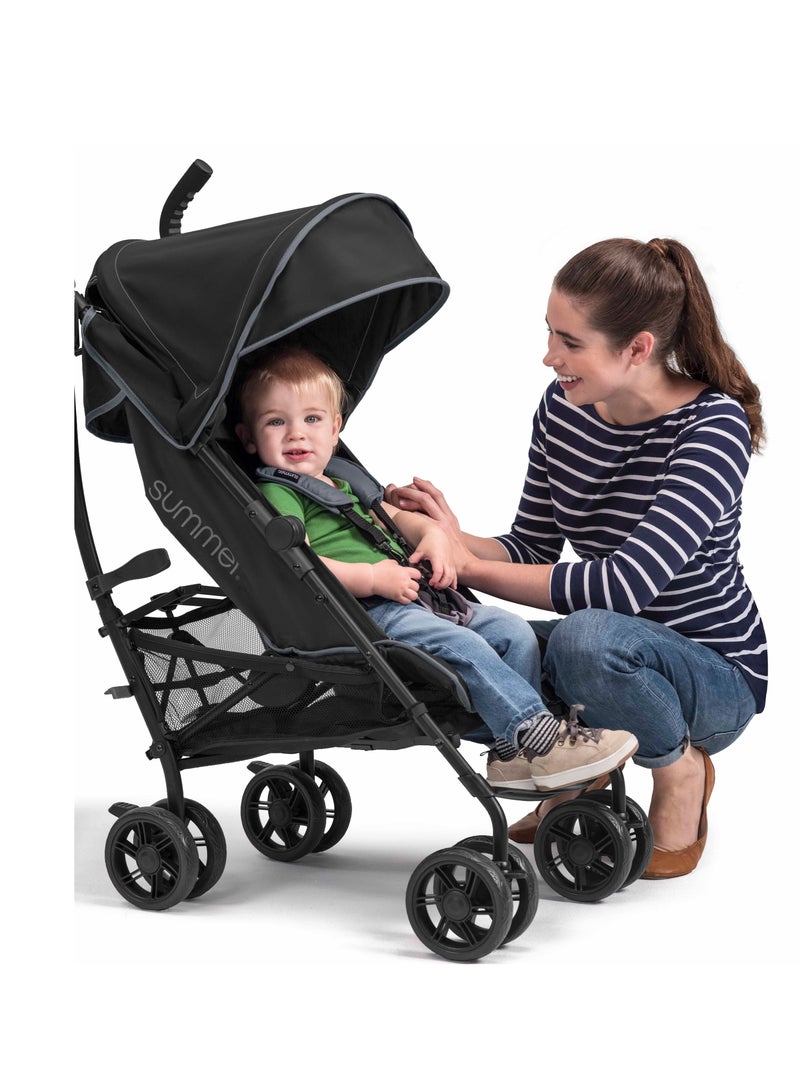 3D Lite Convenience Baby Stroller Suitable For 6 Months And Above - Matte Black