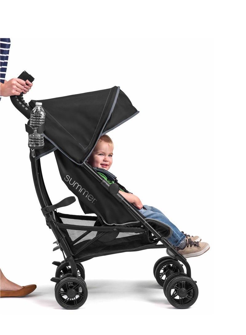 3D Lite Convenience Baby Stroller Suitable For 6 Months And Above - Matte Black