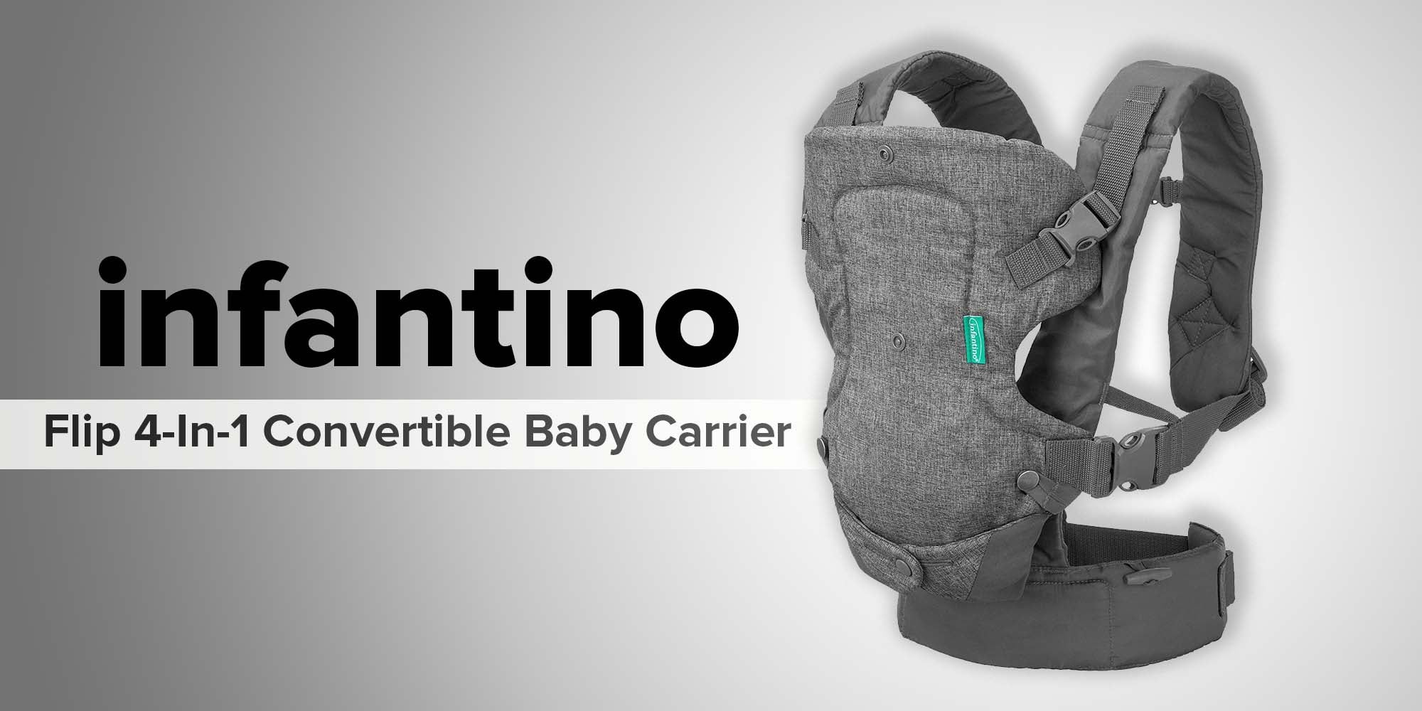 Flip 4-In-1 Convertible Carrier - Grey