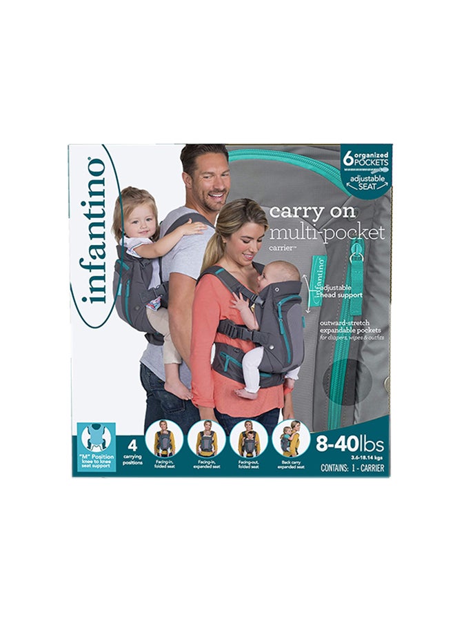 Carry-On Baby Carrier - Grey