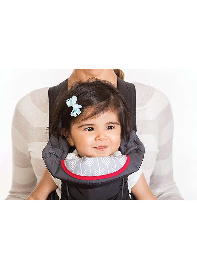 Swift Classic Spacious And Comfortable Baby Carrier With Padded Head Support For Both Rear And Front Facing - Black