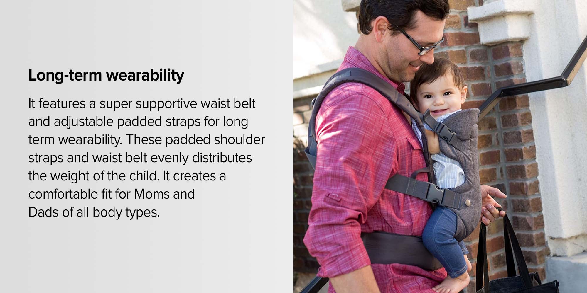 4-In-1 Flip Advanced Convertible Baby Carrier, Grey, 8 Kg To 36 Kg