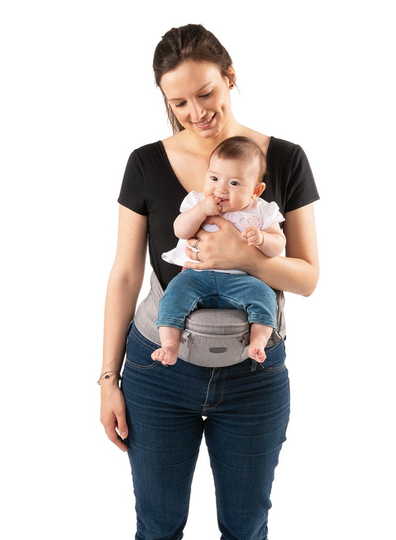 Hip Seat Baby Carrier 0-15Kg, Hazelwood