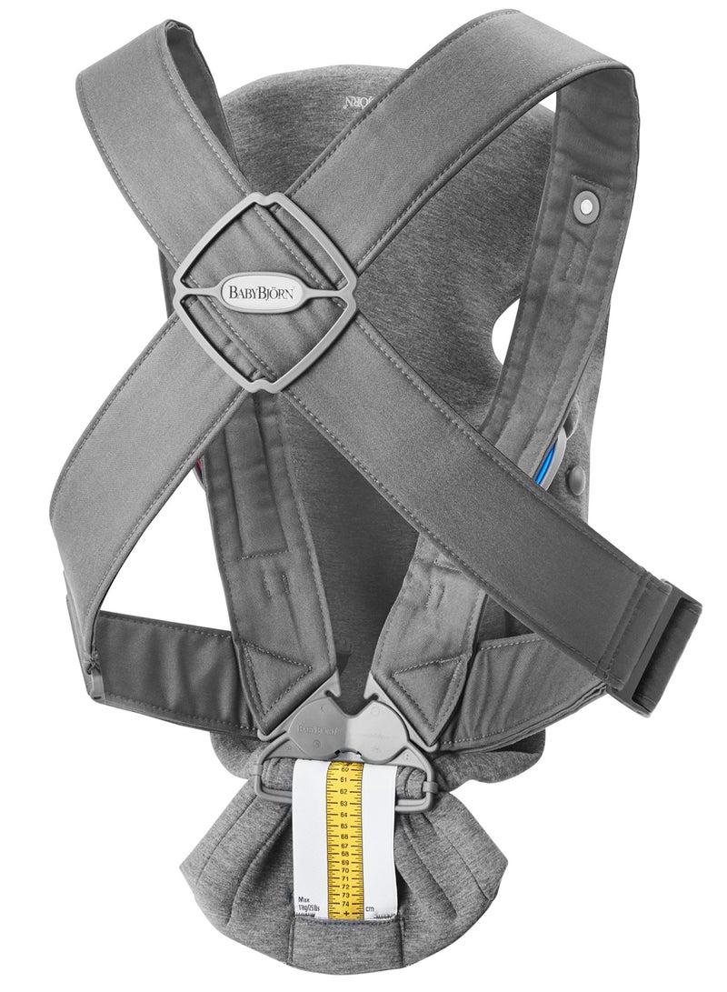 Baby Carrier Mini, 3D Jersey - Dark Grey