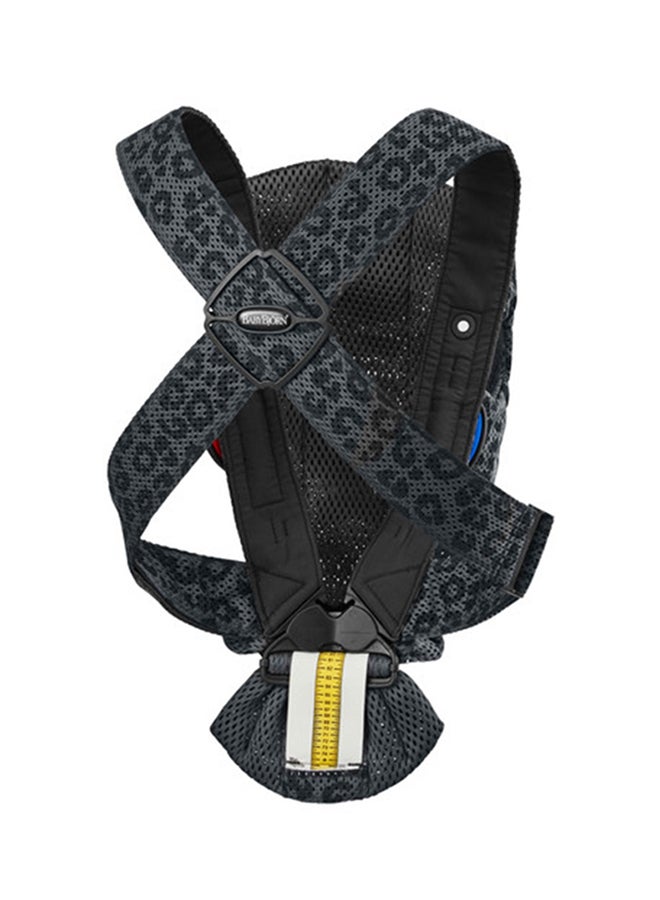 Baby Carrier Mini 3D Mesh - Anthracite/Leopard