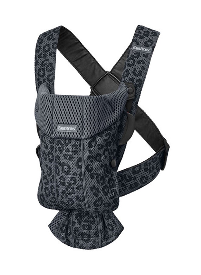 Baby Carrier Mini 3D Mesh - Anthracite/Leopard