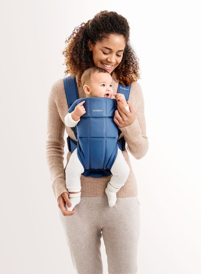 Baby Carrier Mini, Cotton - Vintage Indigo