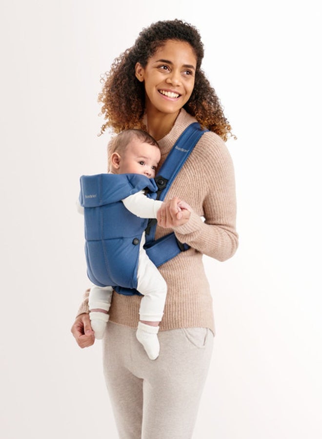 Baby Carrier Mini, Cotton - Vintage Indigo