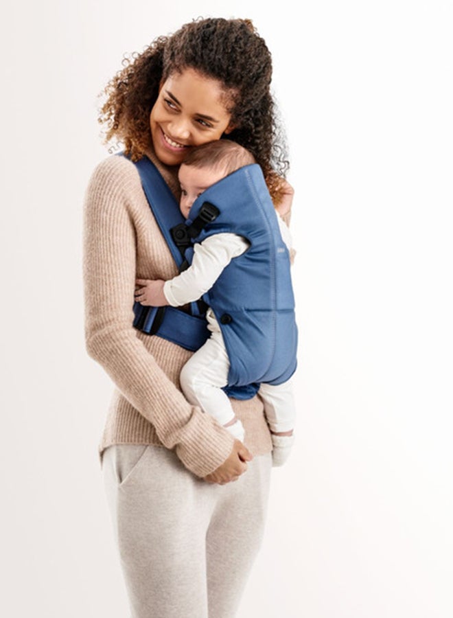 Baby Carrier Mini, Cotton - Vintage Indigo