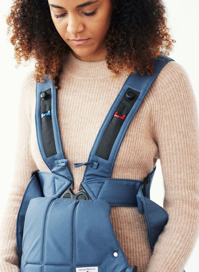 Baby Carrier Mini, Cotton - Vintage Indigo