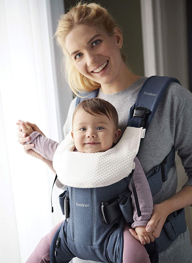 Baby Carrier One Cotton Mix - Denim Grey/Dark Grey
